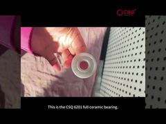 6201 ZrO2 ceramic deep groove ball bearing
