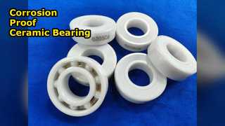Zirconia Ceramic Bearing Extreme Corrosion Proof