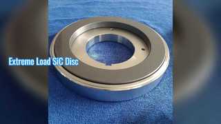 SiC Thrust Disc Extreme Load Corrosion Resistance