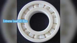 SiC Thrust Disc Extreme Load Corrosion Resistance