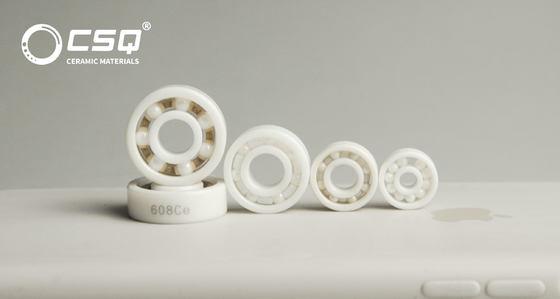 ZrO2 Zirconia Ball Bearing 608 Abec 7 608 2rs ABEC3 Races Peek Cage Precision