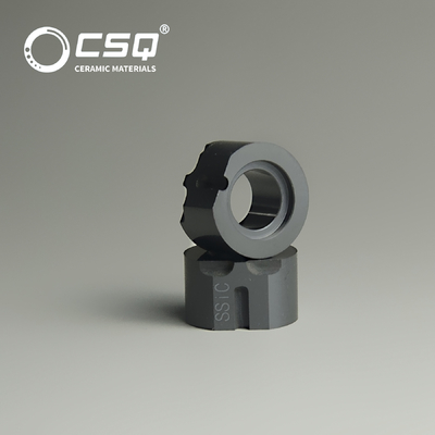 SSiC Bushing Sleeve Industrial Low Noise Silicon Carbide Bush For Gear Pump