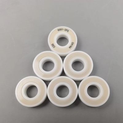 6001rs Ceramic Bearing Deep Groove HIP Zirconia 12mmx28mmx8mm