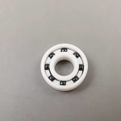 ZrO2 Silicon Nitride Ball Bearing Si3N4 Balls PTFE Cage 6001 12mm