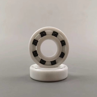ZrO2 Silicon Nitride Ball Bearing Si3N4 Balls PTFE Cage 6001 12mm