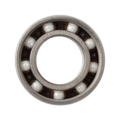 HIP ZrO2 Ball Bearing Hybrid Ceramic Steel Races Insulated