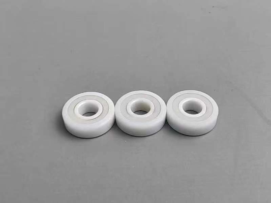 Non Magnetic 695 Ceramic Roller Bearings Nylon Cage For Manufacturing Plant