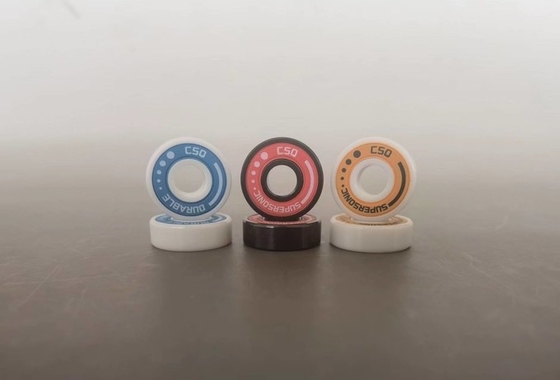 P0 Nylon Cage 608 Ceramic Bearings For Skate
