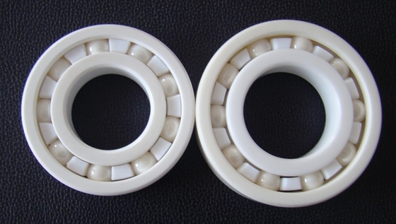 6003ce 6206ce Zro2 Full Ceramic Bearings Deep Groove Ball White High Speed