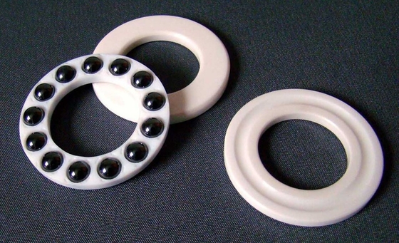 Single Direction Ball 51100 Ceramic Thrust Bearing White Or Black