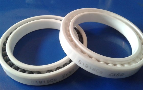 Deep Groove P6 Ceramic Ball Bearings Extra Thin Type 61800 61900 Series