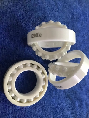 1210ce Zirconia Ball Bearings Self Aligning With Cylindrical Bore