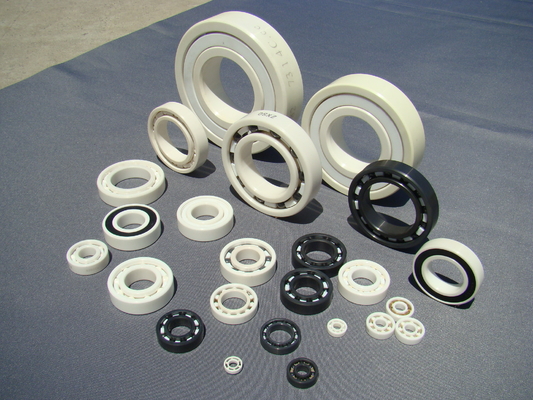 Deep Groove P4 Ceramic Ball Bearing Peek Cage