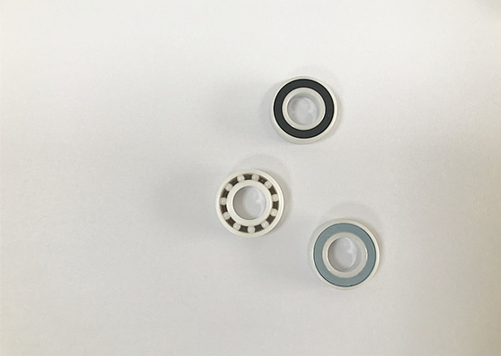 Open / Sealed Type ABEC3 Ceramic Ball Bearings For Fishing Application