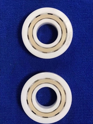 7204ce Zro2 Ceramic Angular Contact Bearings PEEK Cage P4 ABEC7