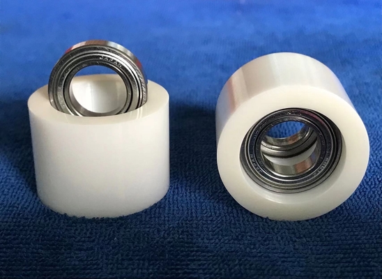 Zro2 Ceramic Parts Track Wheel Accessories For Railway Operation Conveyor Belt