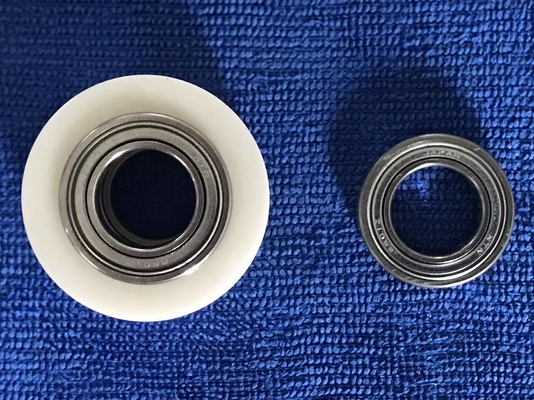 Zro2 Ceramic Parts Track Wheel Accessories For Railway Operation Conveyor Belt