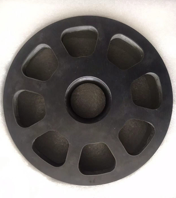 High Temperature Degassing Rotor Oem Machined Parts Silicon Carbide Ssic Ceramic