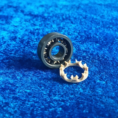 Si3n4 Zro2 Ssic Zirconia Ceramic Bearings Peek Cage High Hardness P4-P6 Precision Grades