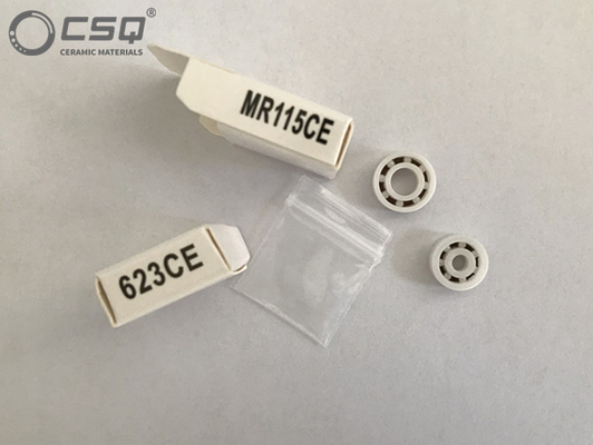 Miniature P6 Zirconia Ceramic Bearings For Fishing Fans