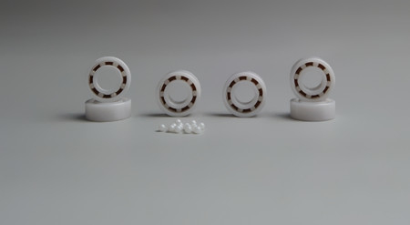 8x16x5mm P6 Precision Grade Ceramic Ball Rollers For Industrial Applications