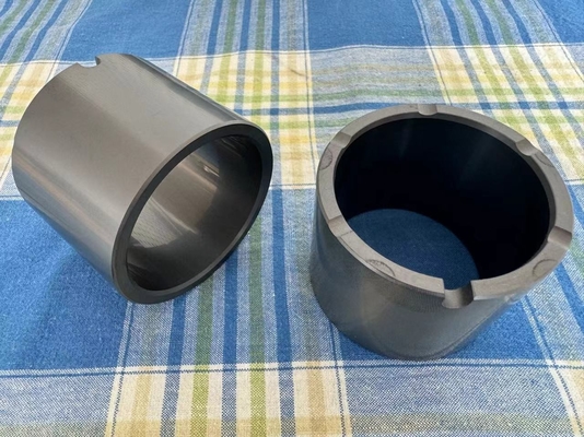 SSiC Bushing Hardness Silicon Carbide Sliding Bearing