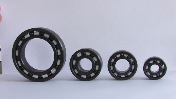 High Speed Ceramic Ball Bearings Corrosion Proof Zirconia Si3N4 / ZrO2