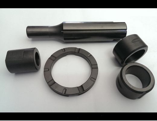 SSiC Bushing Pressure Silicon Carbide Sliding Bearing with Ra0.4µm Surface