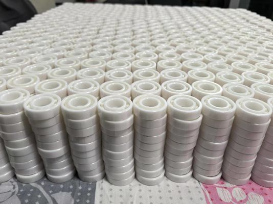 Single Row ZrO2 6003ce 6004ce Ceramic Ball Bearing With 47mm Out Diameter