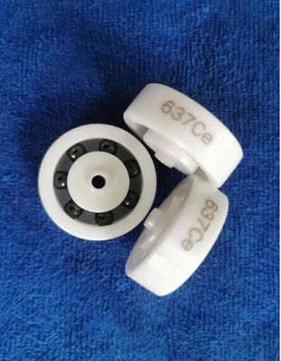 Single Row ZrO2 637ce Miniature Ceramic Ball Bearing with 47mm Out Diameter