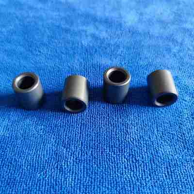 Customized Size Pressureless Sintered Silicon Carbide Sliding Bearing Sleeve for 1650°C Max Temperature Applications