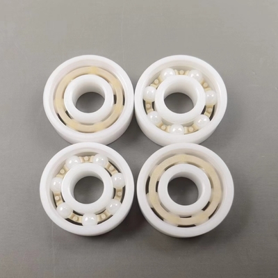 ZrO2 Zirconia Ball Bearing 608 Abec 7 608 2rs ABEC3 Races Peek Cage Precision