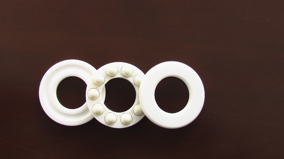 Si3n4 Ssic Zro2 Ceramic Thrust Bearing High Temperature Resistance For Industrial
