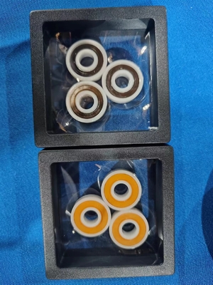 Deep Groove Ball 608 Ceramic Bearings High Temperature Resistance For Roller Skate
