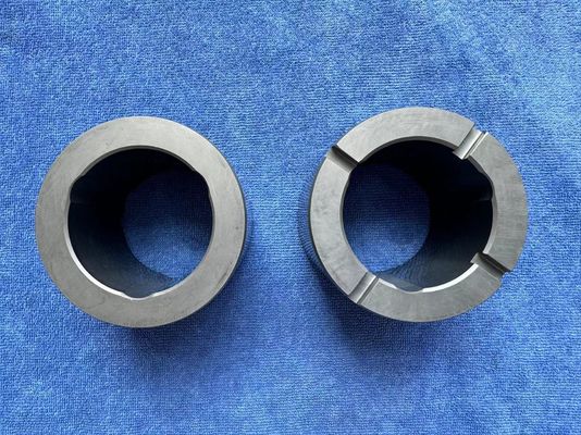 Customized Size Silicon Carbide Sliding Bearing Sleeve with 1650℃ Max Temperature and Corrosion Resistance for Pumps