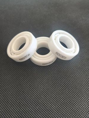 6000 6001 6002 6003ce Zirconium Oxide Bearings For Pumps Valves Handling Corrosive Fluids Acids / Alkalis